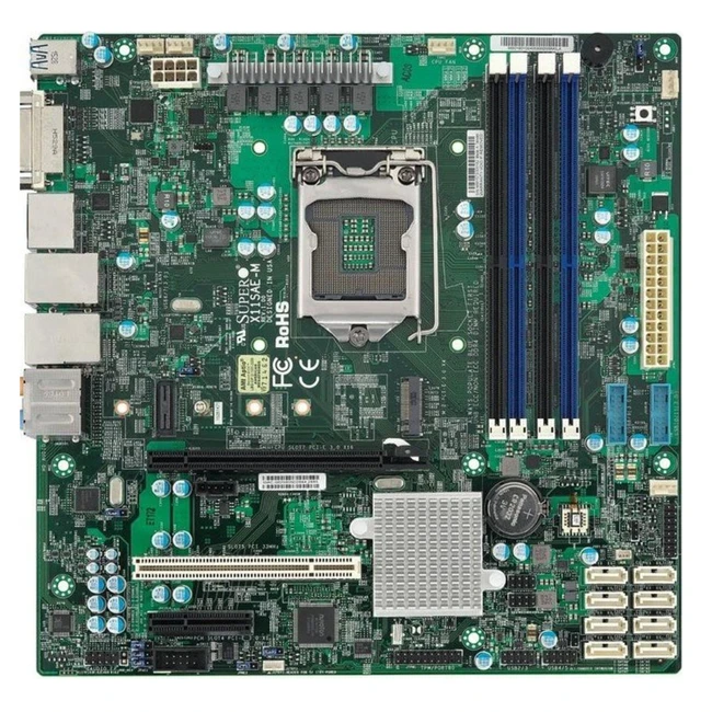 Серверная материнская плата Supermicro MBD-X11SAE-M-O
