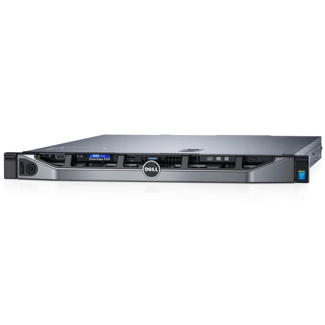 Сервер Dell PowerEdge R330 210-AFEV (1U Rack, Xeon E3-1220 v5, 3000 МГц, 4, 8, LFF 3.5", 4, 2x 500 ГБ)