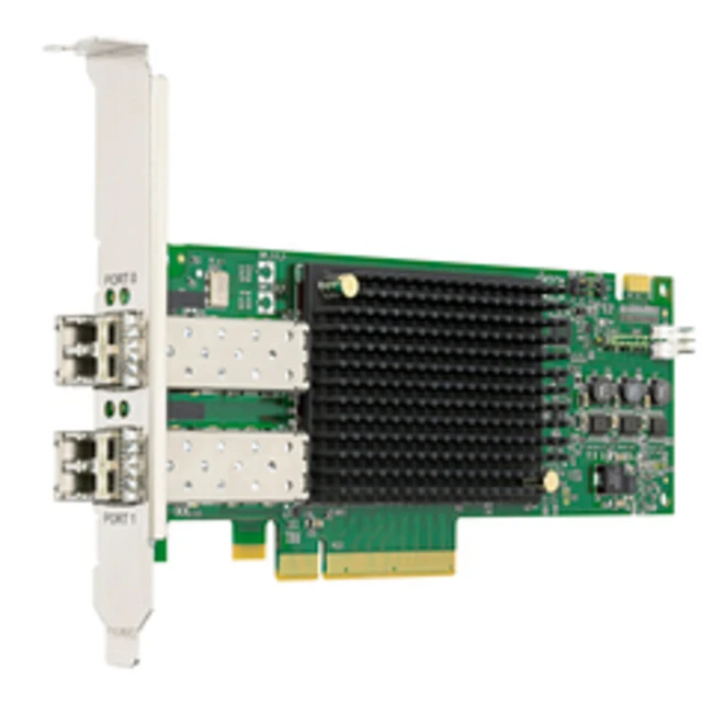 Сетевая карта Dell LPe31002-M6-D, Dual Port 16GB Fibre Channel HBA 403-BBMF (SFP+)