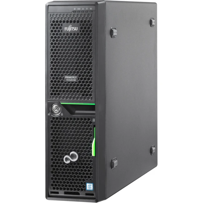 Сервер Fujitsu PRIMERGY TX1320 M2 VFY:T1322SC030IN (Tower, Xeon E3-1220 v5, 3000 МГц, 4, 8, 1 x 8 ГБ, LFF 3.5", 2)
