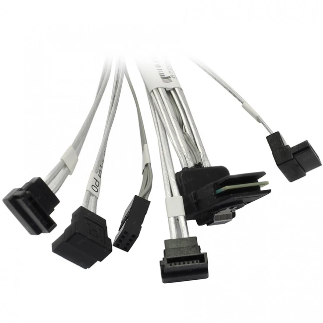 Аксессуар для сервера Supermicro IPASS в 4 SATA CBL-SAST-0644
