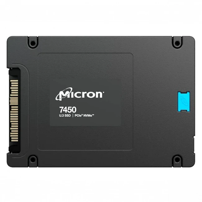 Серверный жесткий диск Crucial SSD 7450 MAX MTFDKCC800TFS-1BC1ZABYY (2,5 SFF, 800 ГБ, NVMe)