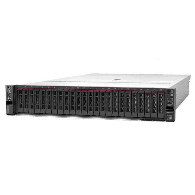 Сервер Lenovo SR650 V2 7Z73TA8300 2U Rack, Xeon Silver 4310, 2100 МГц, 12, 18, 1 x 32 ГБ, SFF 2.5", 8
