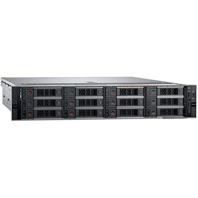 Сервер Dell PowerEdge  R740XD 210-AKZR-728 2U Rack, Xeon Gold 5222, 3800 МГц, 4, 16.5, 1 x 32 ГБ, LFF 3.5", 12, 12x 960 ГБ