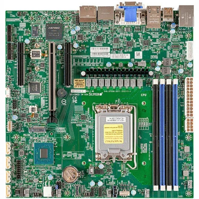 Серверная материнская плата Supermicro MBD-X13SAZ-F-B