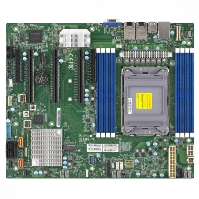 Серверная материнская плата Supermicro MBD-X12SPI-TF-B MBD-X12SPI-TF-B_