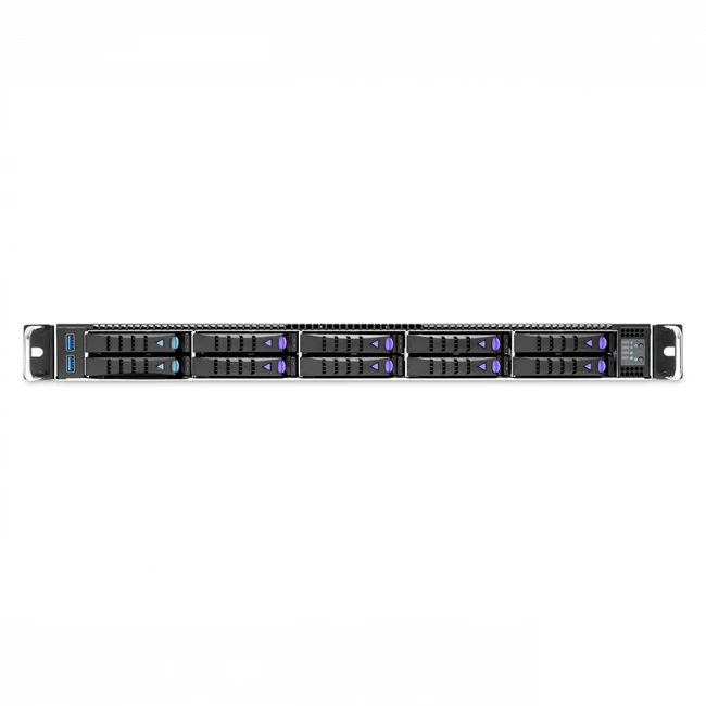 Серверная платформа AIC 1U 10-bay 2.5" hot-swap XP1-S102TU03 Rack (1U)