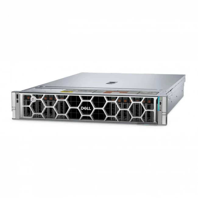 Сервер Dell R770 210-BNWX-SK02 (2U Rack, Xeon 6517P, 3200 МГц, 16, 72, 8 x 32 ГБ, SFF + LFF 2.5" + 3.5", 16, 2x 960 ГБ)