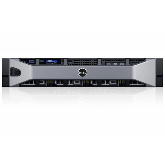 Сервер Dell PowerEdge R530 210-ADLM-105 2U Rack, Xeon E5-2630 v3, 2400 МГц, 8, 20
