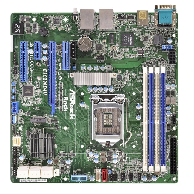Серверная материнская плата ASRock E3C236D4U