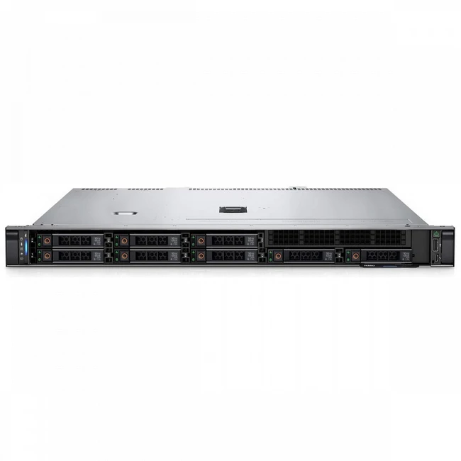 Сервер Dell PowerEdge R350 Server 210-BBRU. (1U Rack, Xeon E-2324G, 3100 МГц, 4, 8, 1 x 16 ГБ, SFF 2.5", 8, 2x 480 ГБ)