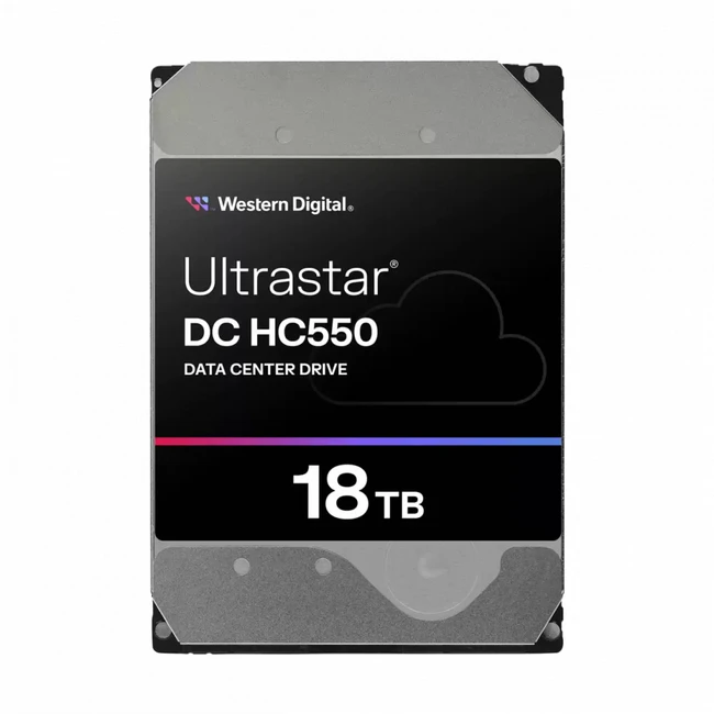 Серверный жесткий диск Western Digital HC555 Data Center HDD Storage - 18TB WUH722018CL5204 (3,5 LFF, 18 ТБ, SAS)