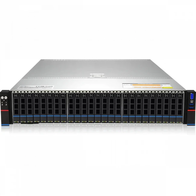 Сервер iRU Rock g2225p 2139294 (2U Rack, Xeon Gold 6348, 2600 МГц, 28, 42, 4 x 32 ГБ, SFF 2.5", 27, 2x 1.8 ТБ)