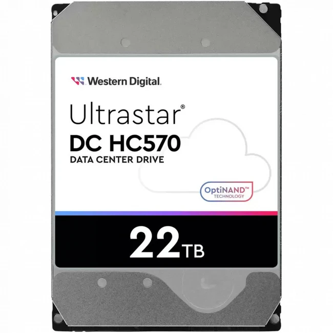 Серверный жесткий диск Western Digital WUH722222ALE604 (3,5 LFF, 22 ТБ, SAS)