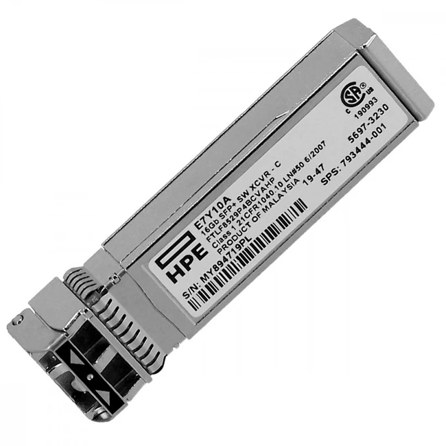 Аксессуар для сервера HP E7Y10A HP 16Gb SFP+ SW 1-pack C Temp XCVR