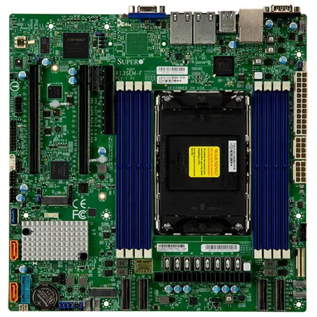 Серверная материнская плата Supermicro MBD-X13SEM-TF-B