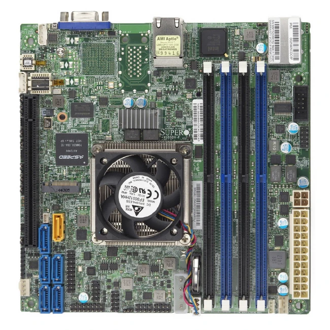 Серверная материнская плата Supermicro MBD-X10SDV-8C+-LN2F-O