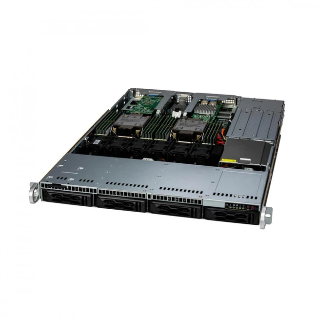 Сервер Supermicro VFG-SYS-611C-TN4R-1236 1U Rack, Xeon Gold 6526Y, 2800 МГц, 16, 37.5, 1 x 32 ГБ, LFF 3.5", 4, 1x 480 ГБ
