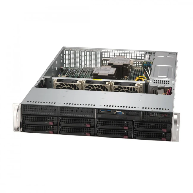 Сервер Supermicro VFG-SYS-622B-TRT-154 2U Rack, Xeon 6515P, 2300 МГц, 16, 72, 1 x 32 ГБ, LFF 3.5", 8, 1x 480 ГБ