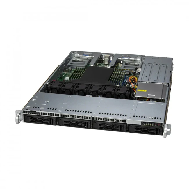 Сервер Supermicro VFG-AS-1015CS-TNR-729 (1U Rack, EPYC 9015, 3000 МГц, 16, 64, 1 x 32 ГБ, SFF + LFF  2.5" + 3.5", 6, 1x 480 ГБ)