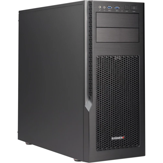 Серверный корпус Supermicro S5 Mid-Tower Chassis for System Assembly (Black) w/ 750w CSE-GS5A-754K