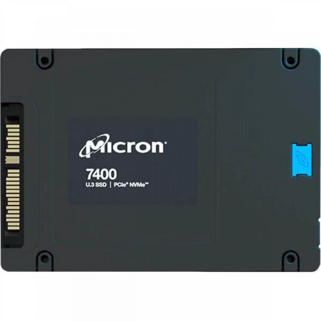 Серверный жесткий диск Micron 7400 PRO MTFDKCB3T8TDZ-1AZ1ZABYYR 2,5 SFF, 3.84 ТБ, NVMe