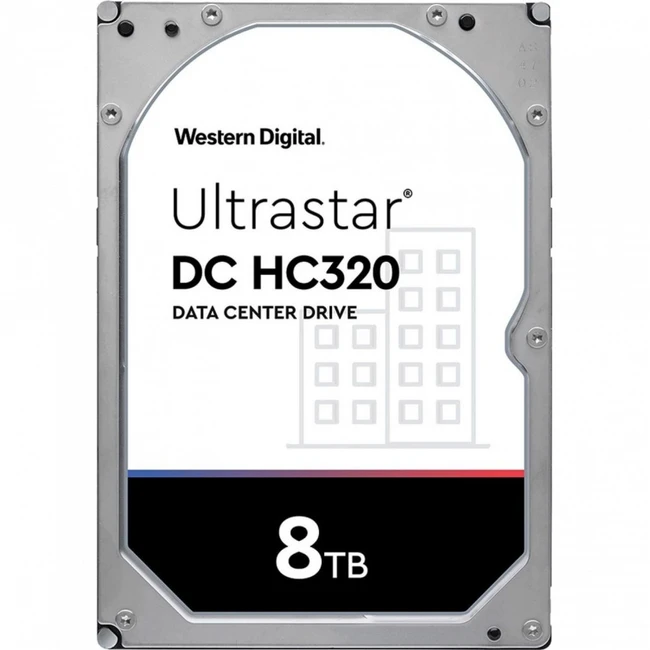 Серверный жесткий диск Western Digital HC320 0B36453 (3,5 LFF, 8 ТБ, SAS)