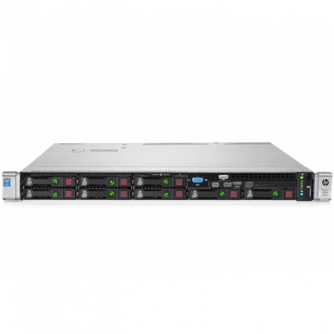 Сервер HPE ProLiant DL360 Gen9 843375-425-REF 1U Rack, Xeon E5-2620 v4, 2100 МГц, 8, 20, 1 x 16 ГБ, SFF 2.5", 8