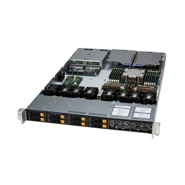 Сервер Supermicro AS-1116CS-TN-OTO-76 1U Rack, 3300 МГц, 64, 256, 2 x 32 ГБ, SFF 2.5", 12, 1x 960 ГБ