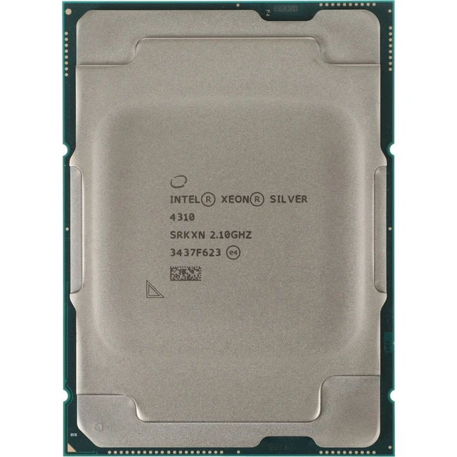 Серверный процессор Intel Xeon Silver 4310 SRKXN 12, 2.1 ГГц, 18
