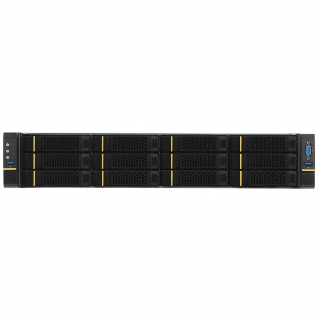 Сервер iRU Rock C2212P 1981103 2U Rack, Xeon Silver 4214R, 2400 МГц, 12, 16.5, 1 x 64 ГБ, SFF 2.5" + LFF  3.5", 12