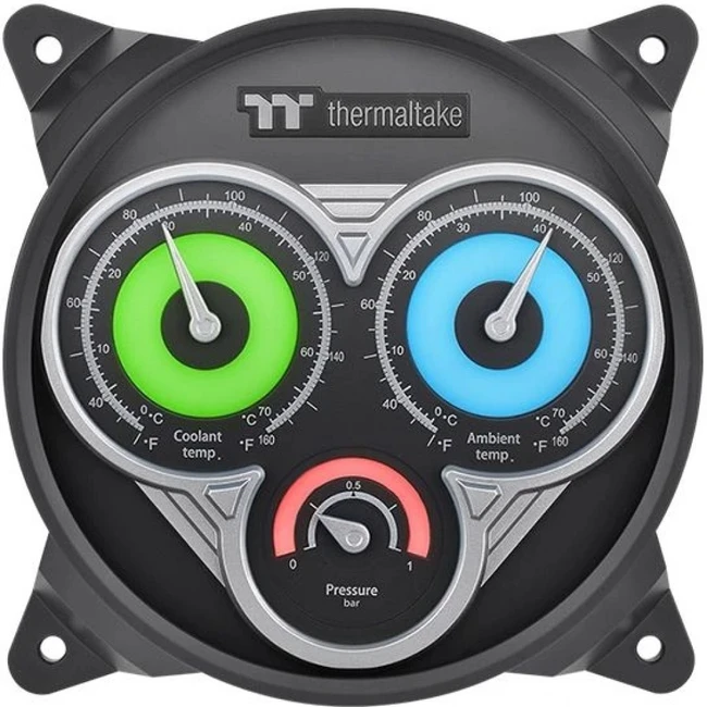 Аксессуар для сервера Thermaltake Pacific TF3 Liquid Cooling System Dashboard CL-W334-PL00BL-A