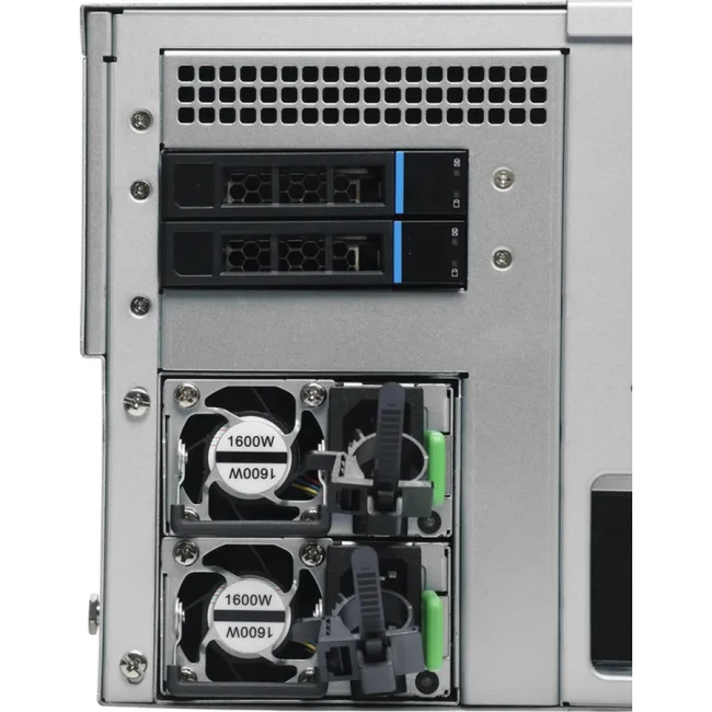 Сервер iRU Rock s4124g 2174819 4U Rack, Xeon Silver 4510, 2400 МГц, 12, 30, 2 x 32 ГБ, SFF 2.5" + LFF 3.5", 26, 2x 480 ГБ