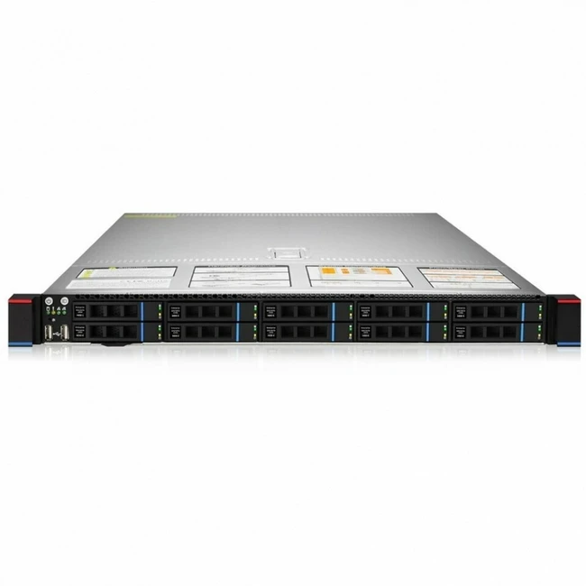 Сервер Gooxi SL101D04R6244 1U Rack, Intel Xeon Gold 6244R, 3600 МГц, 8, 24.75, 1 x 64 ГБ, SFF 2.5" + LFF 3.5", 4