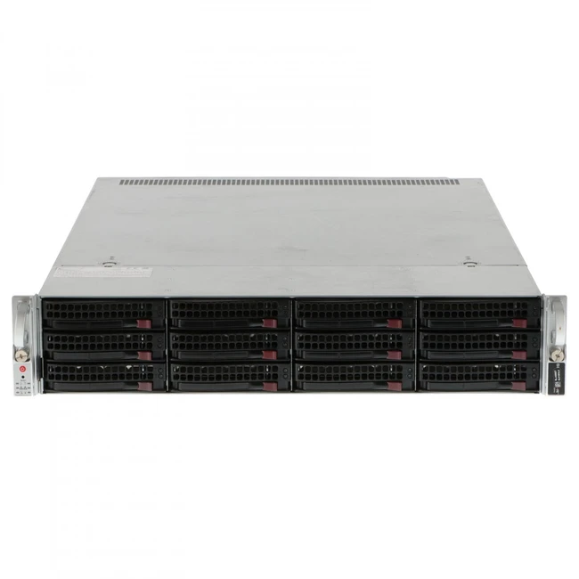 Сервер Gooxi RMC2108X12DPL-4309Y-002 2U Rack, Xeon Silver 4309Y, 2800 МГц, 8, 12, 2 x 32 ГБ, SFF 2.5" + LFF 3.5", 8