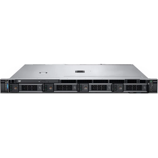 Сервер Dell PowerEdge R250 210-BBOP_4B (1U Rack, Xeon E-2314, 2800 МГц, 4, 8, 1 x 16 ГБ, LFF 3.5", 4, 2x 2 ТБ)