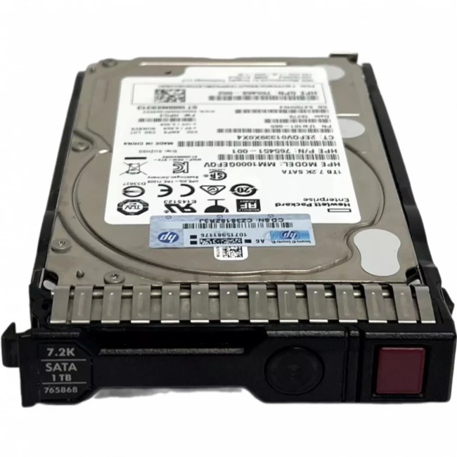 Серверный жесткий диск HPE 1TB SATA 6G MIDLINE 7.2K SFF 765453-B21 (2,5 SFF, 1 ТБ, SATA)