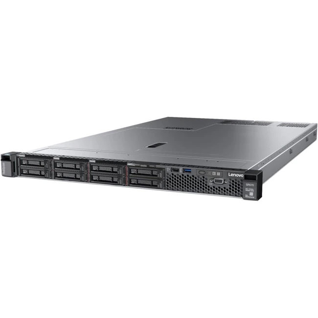 Сервер Lenovo ThinkSystem SR570 7Y03A02AEA 1U Rack, Xeon Silver 4110, 2100 МГц, 8, 11, 1 x 16 ГБ, SFF 2.5", 8