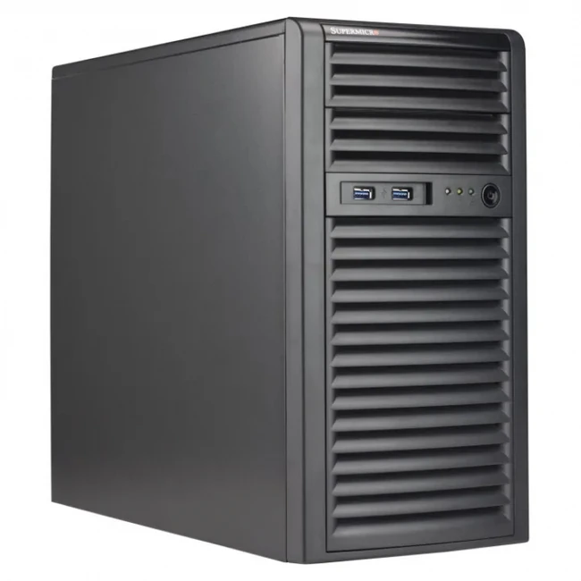 Сервер Supermicro SuperWorkstation SYS-530T-I SYS-530T-I. (Tower, Xeon E-2314, 2800 МГц, 4, 8, 1 x 16 ГБ, LFF 3.5", 4, 1x 2 ТБ)