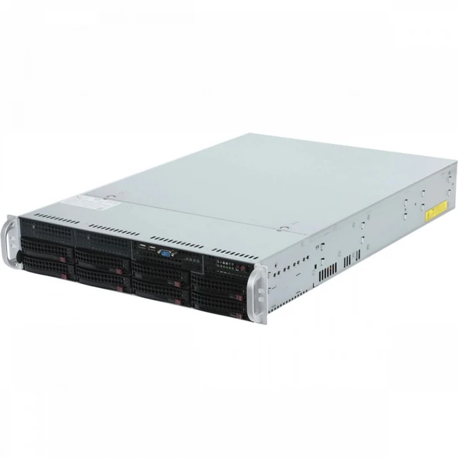 Сервер iRU Rock S2208P 2052671 2U Rack, Xeon Gold 6240R, 2400 МГц, 24, 35.75, 2 x 64 ГБ, LFF 3.5", 8