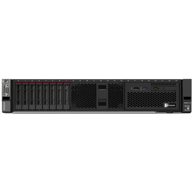 Сервер Lenovo SR650 V2 7Z73A0ALEA 2U Rack, Xeon Silver 4309Y, 2800 МГц, 8, 12, 1 x 32 ГБ, LFF 3.5", 12