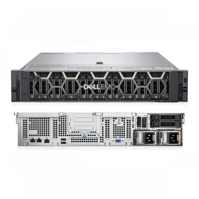 Сервер Dell PowerEdge R760xs 210-BGLV (2U Rack, Xeon Gold 5418Y, 2000 МГц, 24, 45, 512 ГБ, SFF 2.5", 16, 2x 480 ГБ)