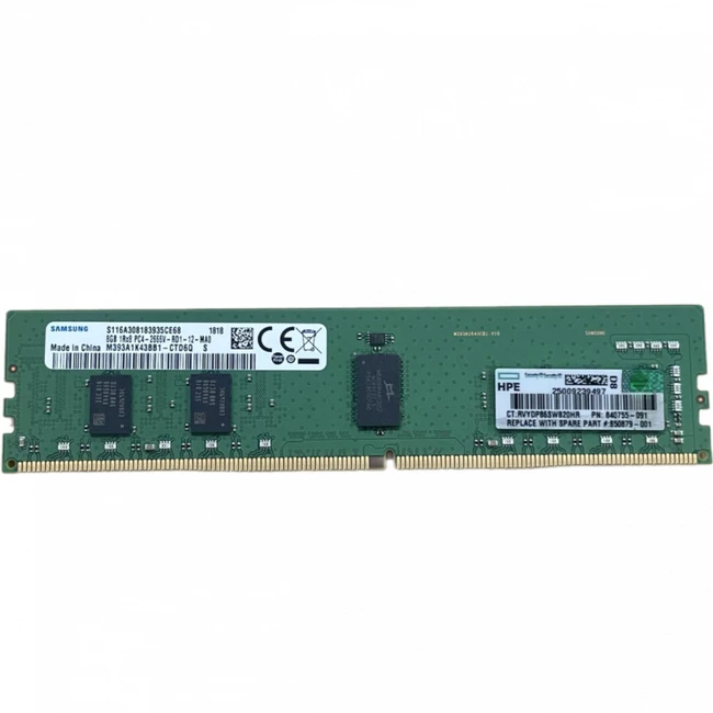 Серверная оперативная память ОЗУ HPE 8GB PC4-2666V-R 815097-B21 8 ГБ, DDR4