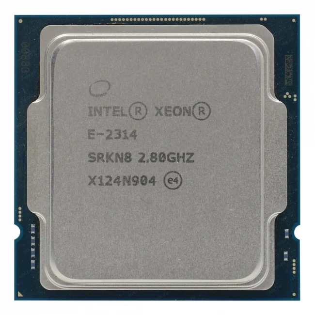 Серверный процессор Dell Xeon E-2314 338-CCKW (Intel, 4, 2.8 ГГц, 8)