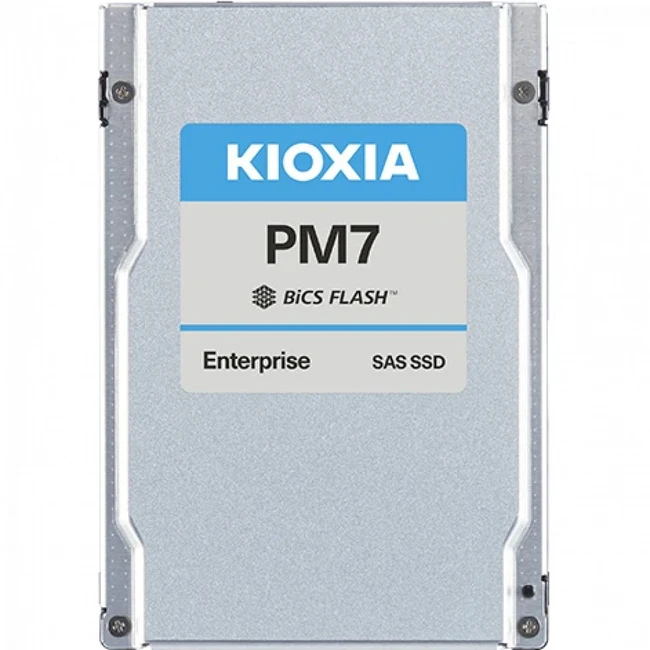Серверный жесткий диск KIOXIA SSD 3.84Tb SAS PM7-R (KPM7VRUG3T84) 2,5 SFF, 3.84 ТБ, SAS