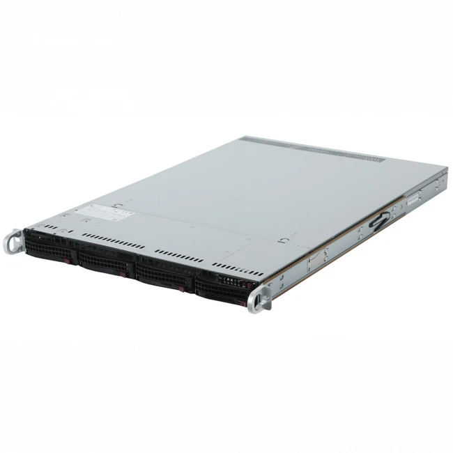 Сервер iRU Rock S1204P 2073110 1U Rack, Xeon Gold 6126, 2600 МГц, 12, 19.25, 2 x 32 ГБ, LFF 3.5", 4