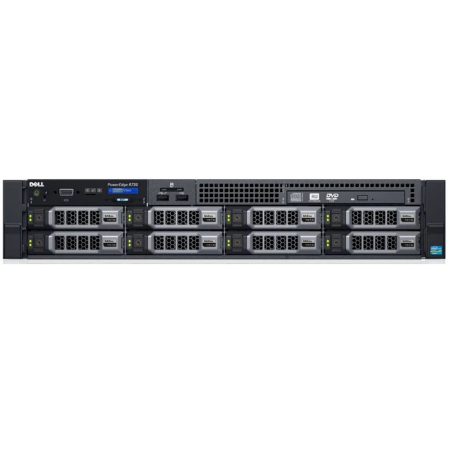 Сервер Dell 210-ACXU-283 2U Rack, Xeon E5-2620 v4, 2100 МГц, 8, 20