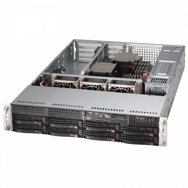 Сервер Supermicro SYS6029PTRT6246 2U Rack, Xeon Gold 6246, 3300 МГц, 12, 24.75, 4 x 32 ГБ, SFF 2.5", 12, 2x 960  ГБ