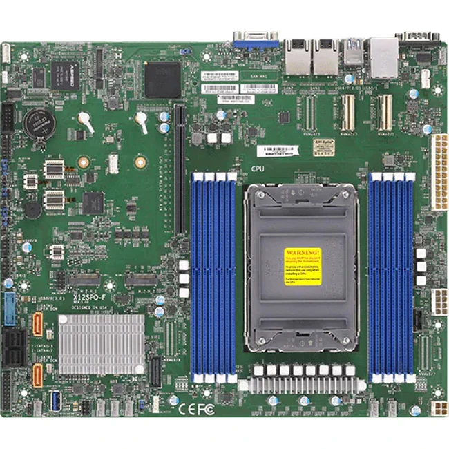 Серверная материнская плата Supermicro MBD-X12SPO-F-B