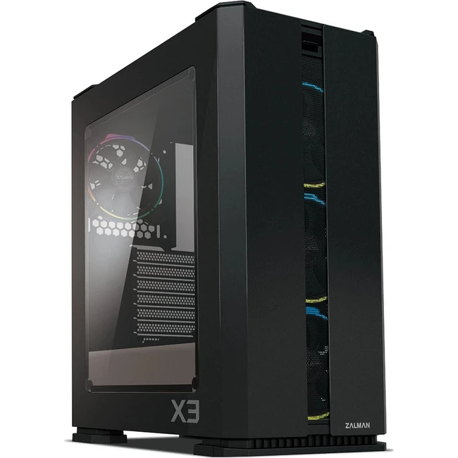 Корпус Zalman X3 Black X3 черный (Игровые, Mid-Tower)